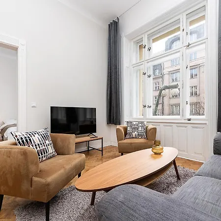 Airy Stunning With Terrace And Free Garage Appartement Praag
